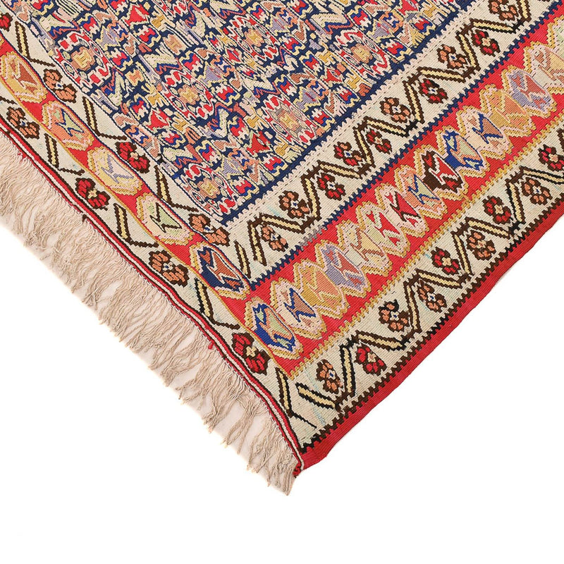 Tapis Kelim - Oriental - 250 x 153 cm - rouge clair