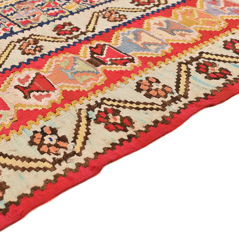 Tapis Kelim - Oriental - 250 x 153 cm - rouge clair