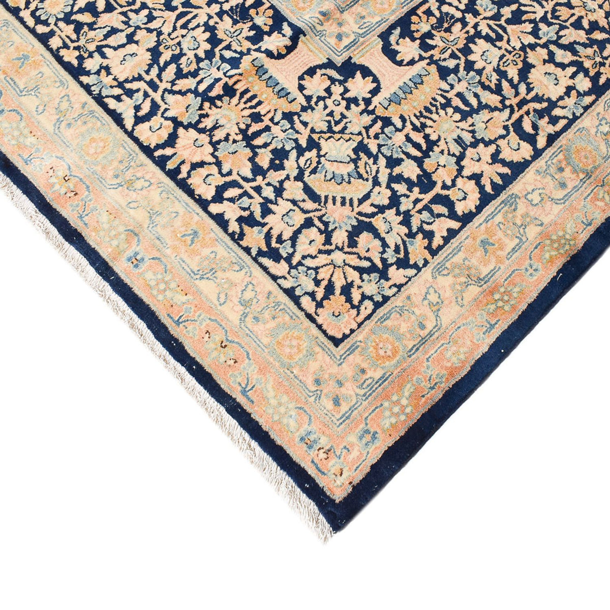 Tapis persan - Royal - 475 x 368 cm - vert olive