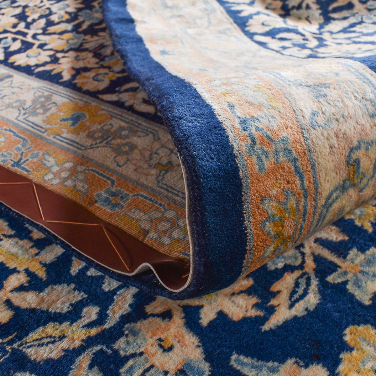 Tapis persan - Royal - 475 x 368 cm - vert olive