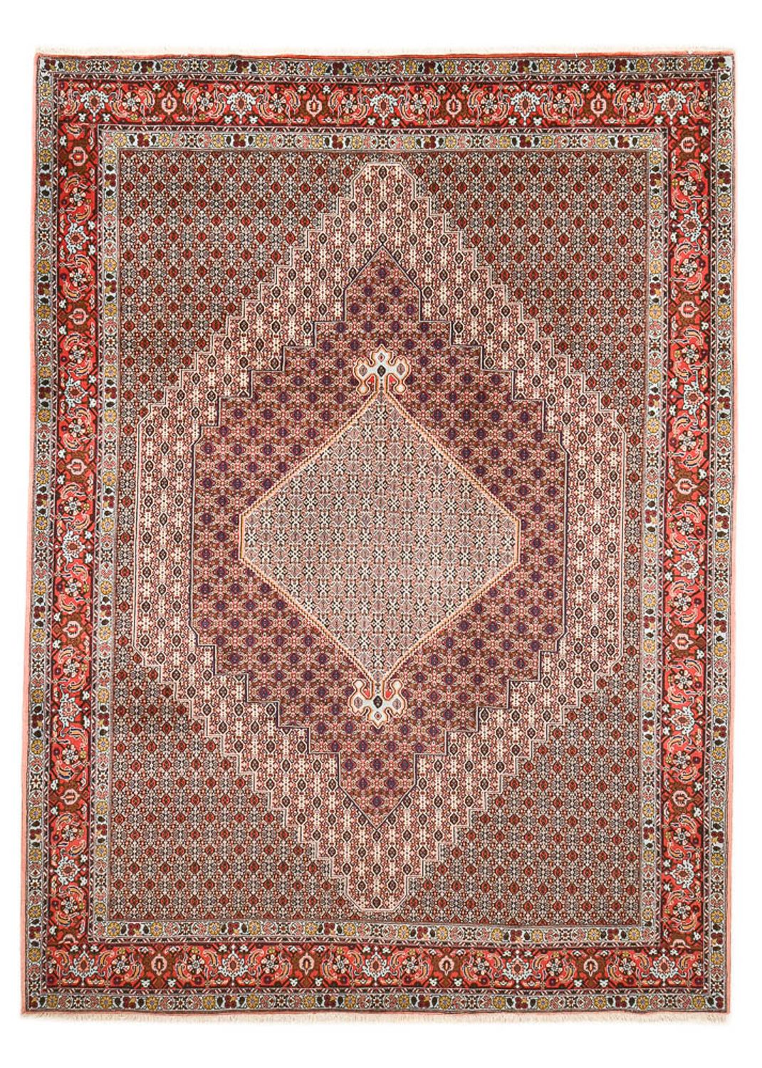 Tapis persan - Classique - 346 x 250 cm - marron