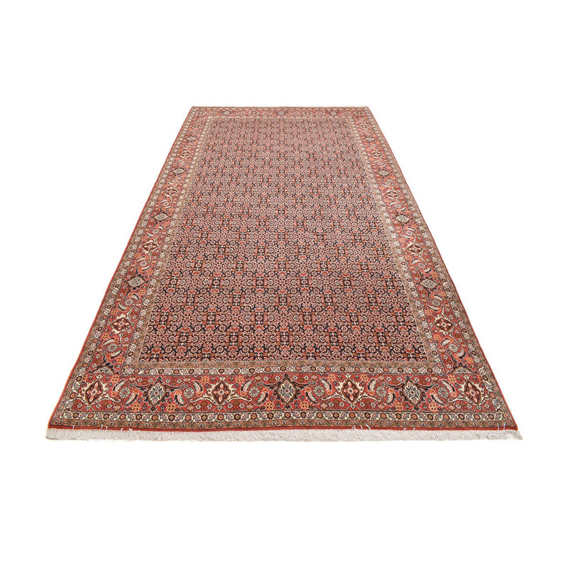 Tapis de couloir Tapis persan - Bidjar - 392 x 199 cm - rouille