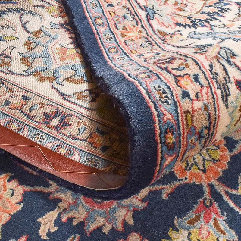 Tapis persan - Classique - 345 x 248 cm - bleu foncé