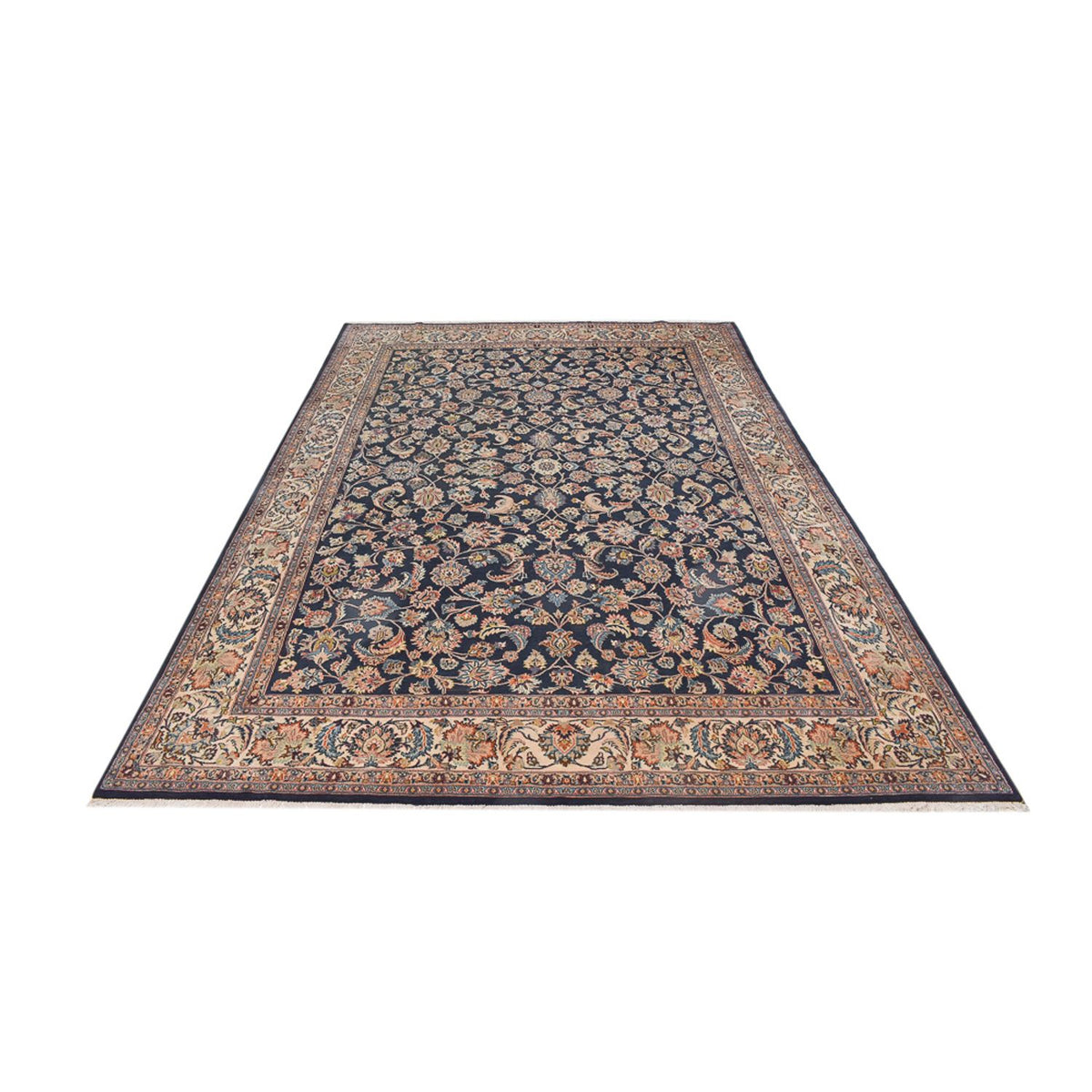 Tapis persan - Classique - 345 x 248 cm - bleu foncé