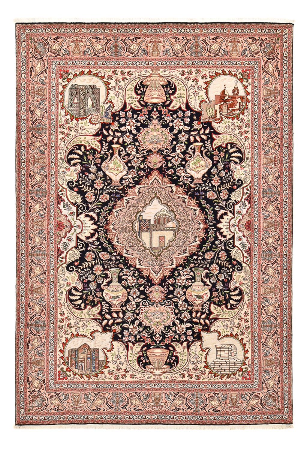 Tapis persan - Tabriz - Royal - 302 x 202 cm - multicolore