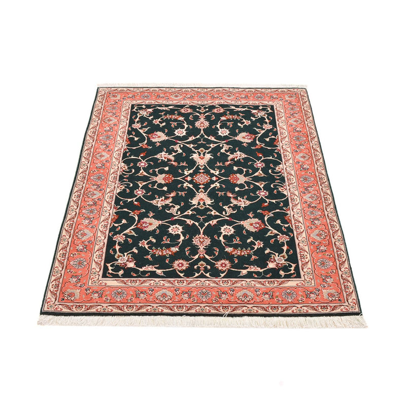 Tapis persan - Tabriz - Royal - 145 x 100 cm - bleu foncé