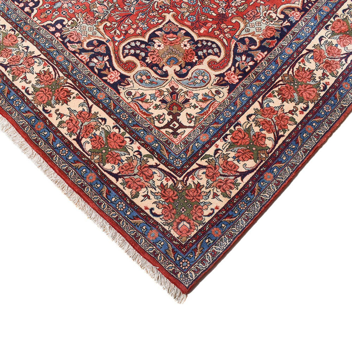 Tapis persan - Bidjar - 316 x 215 cm - rouge