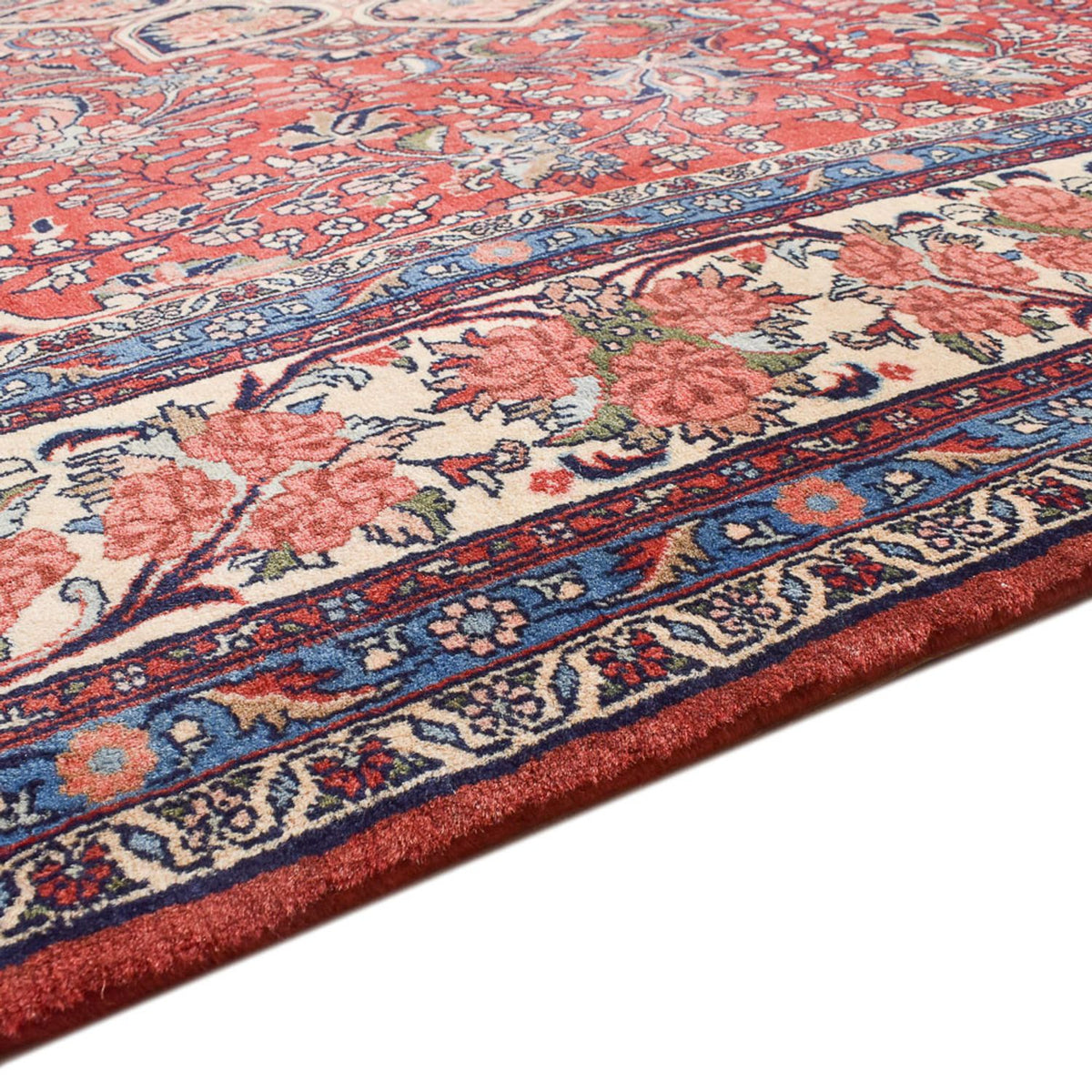 Tapis persan - Bidjar - 316 x 215 cm - rouge