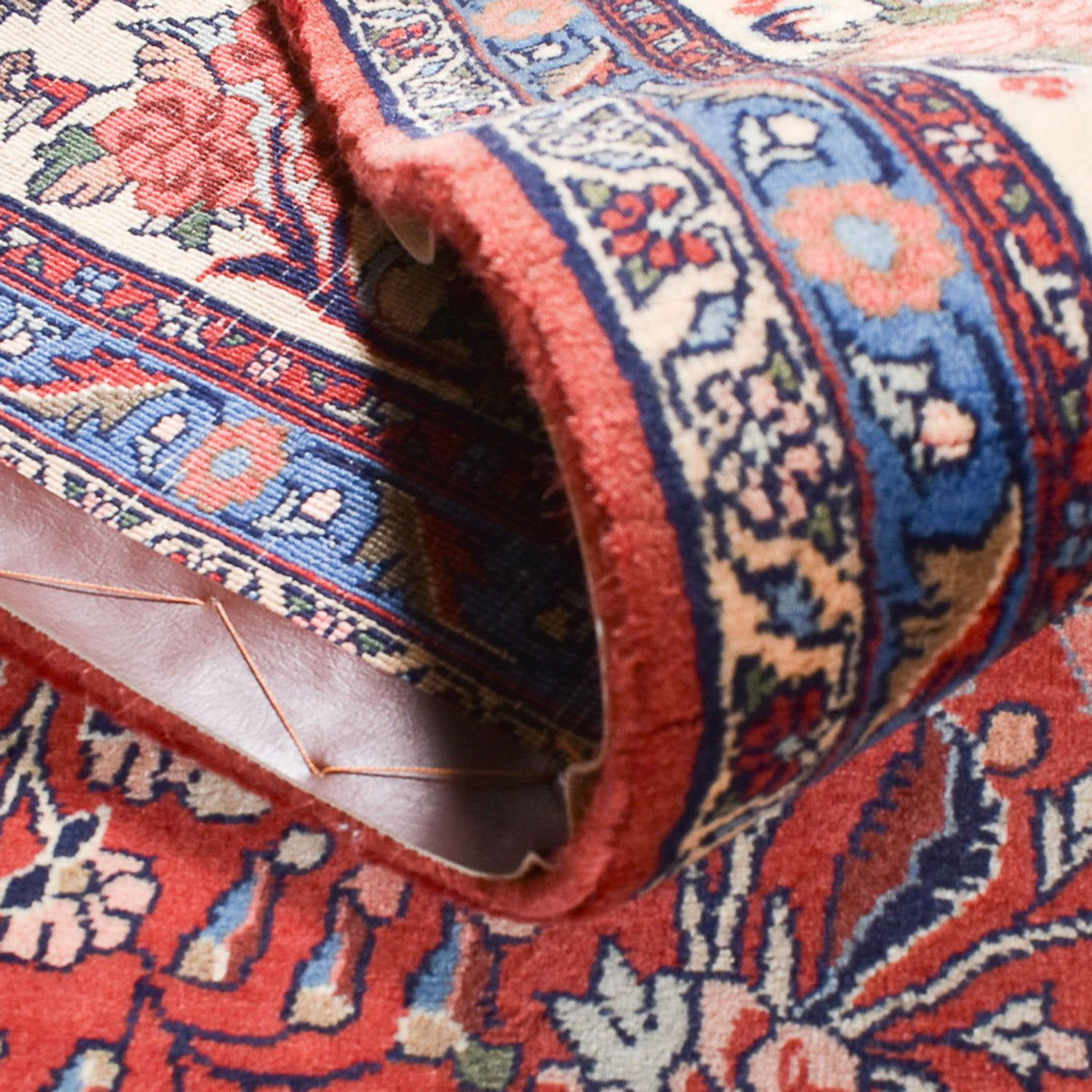 Tapis persan - Bidjar - 316 x 215 cm - rouge