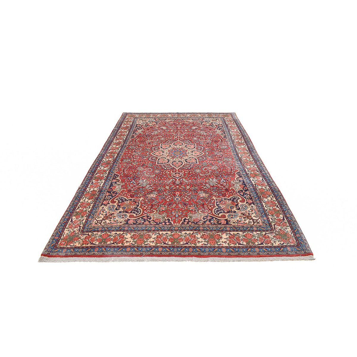 Tapis persan - Bidjar - 316 x 215 cm - rouge