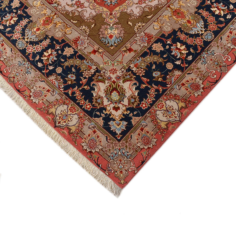 Tapis persan - Tabriz - Royal - 348 x 246 cm - rouge clair
