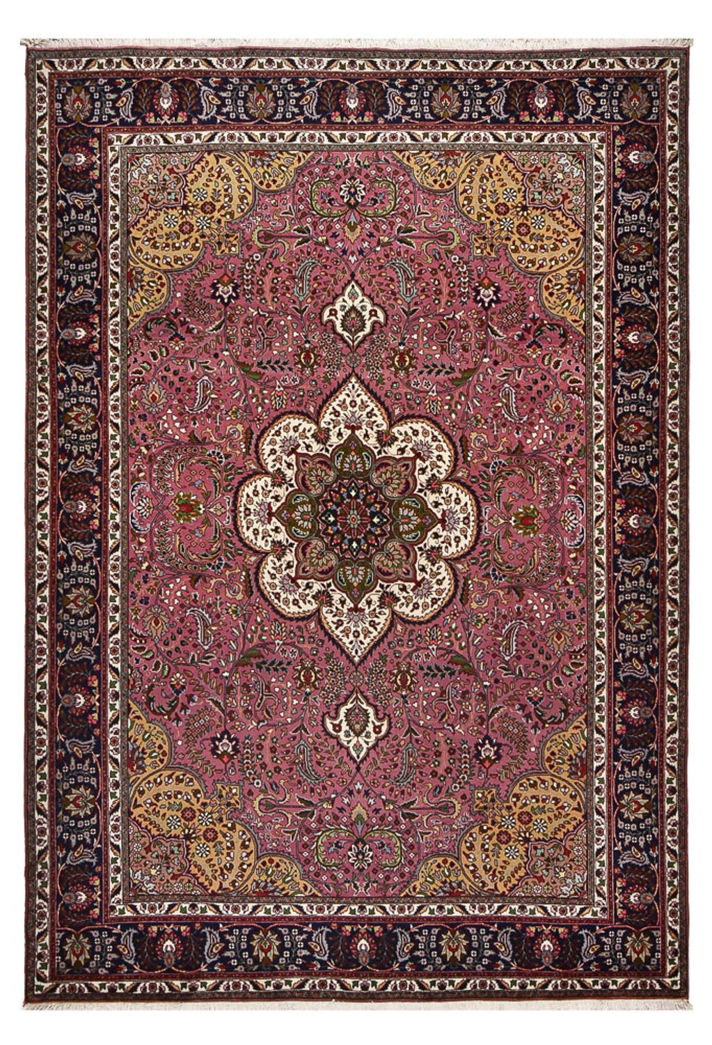 Tapis persan - Tabriz - Royal - 303 x 210 cm - rouge clair