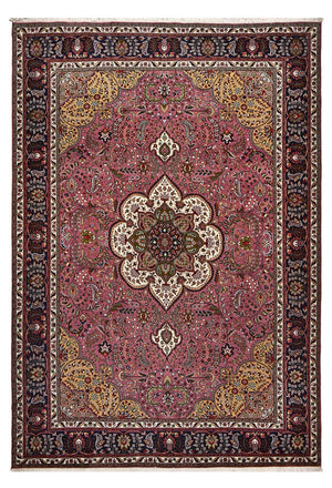 Tapis persan - Tabriz - Royal - 303 x 210 cm - rouge clair