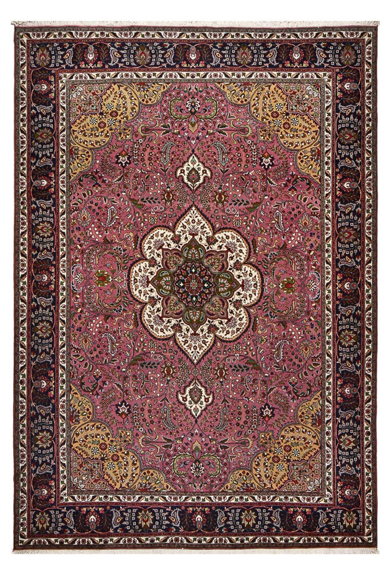Tapis persan - Tabriz - Royal - 303 x 210 cm - rouge clair