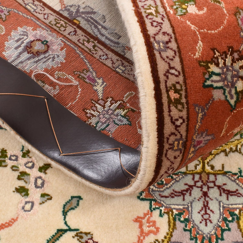 Tapis de couloir Tapis persan - Tabriz - Royal - 206 x 80 cm - multicolore