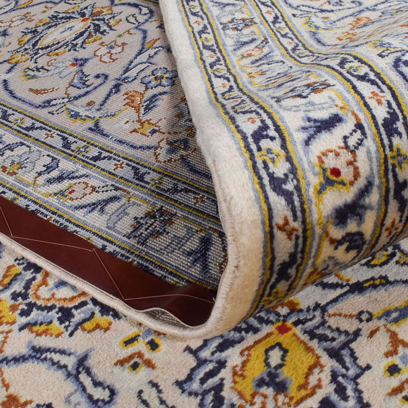 Tapis persan - Keshan - Royal - 345 x 245 cm - gris