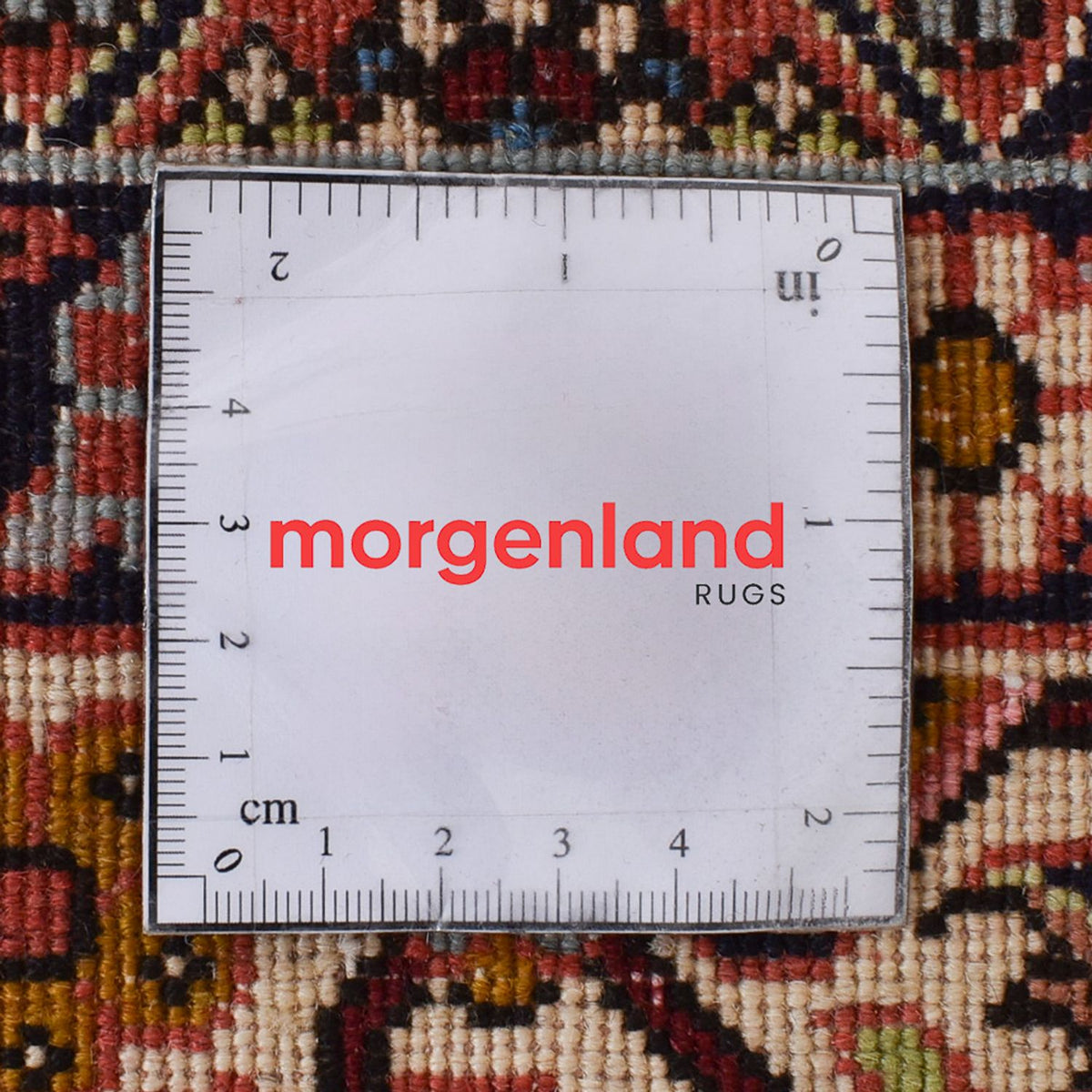 Tapis persan - Bidjar originale - 392 x 202 cm - rouille