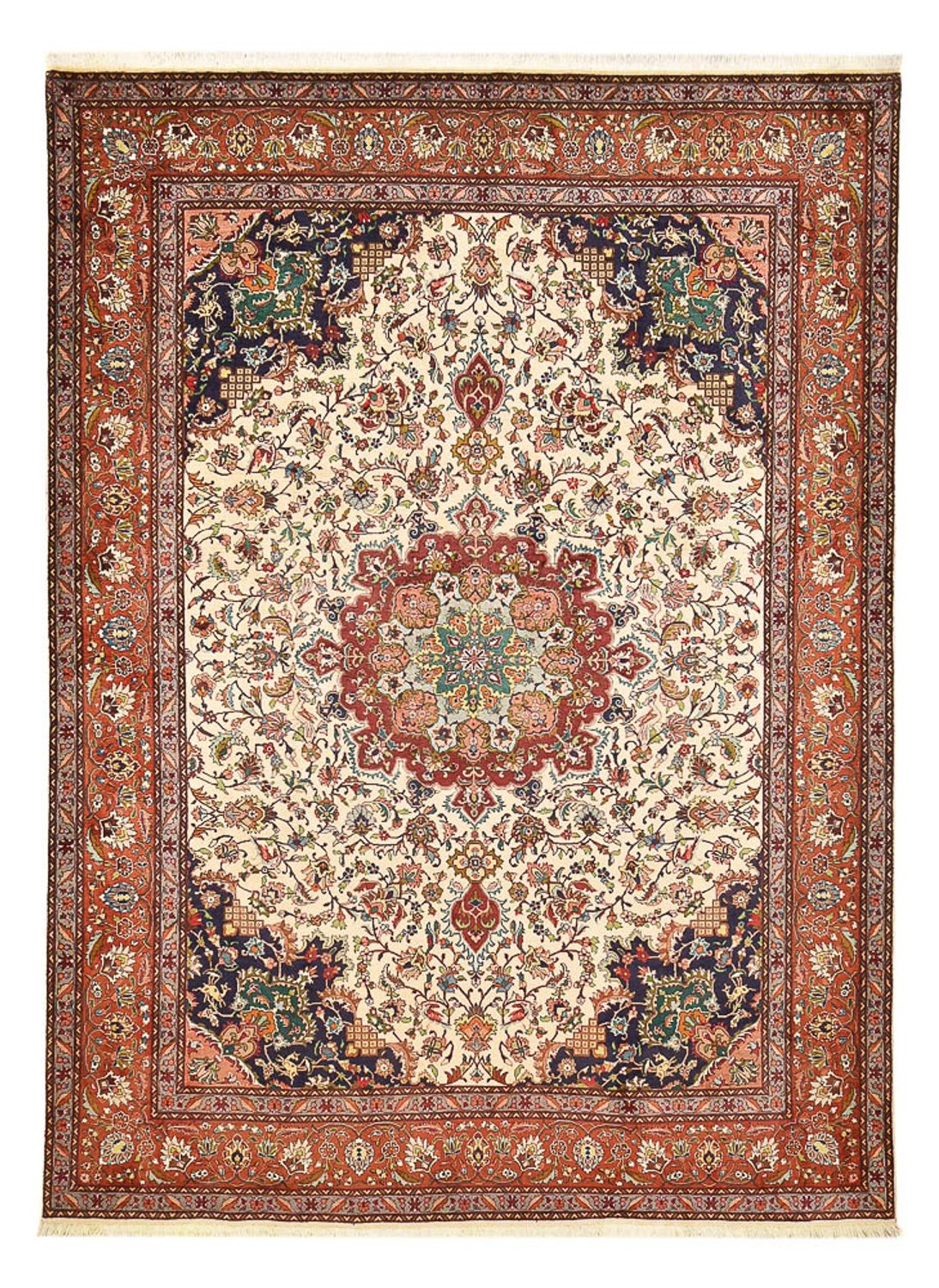 Tapis persan - Tabriz - Royal - 356 x 258 cm - crème