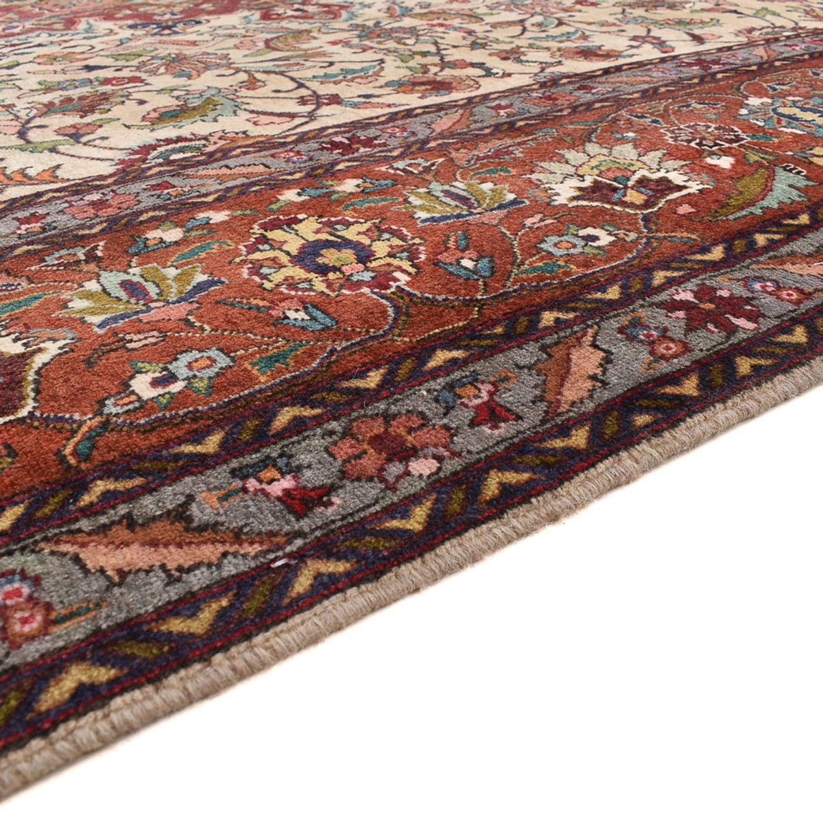 Tapis persan - Tabriz - Royal - 356 x 258 cm - crème