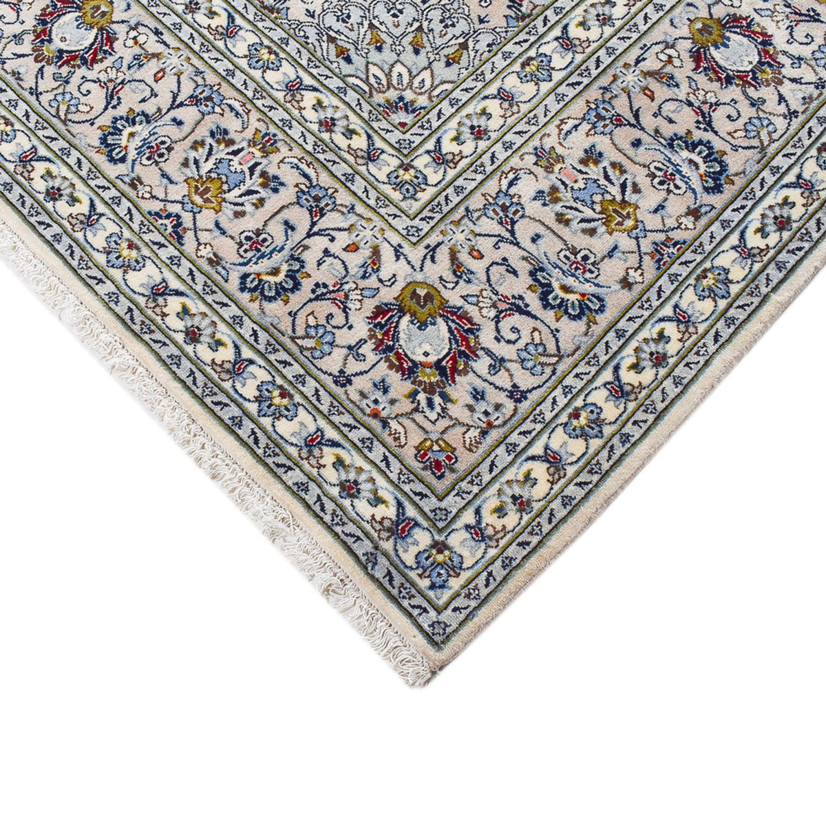 Tapis persan - Keshan - Royal - 348 x 250 cm - gris