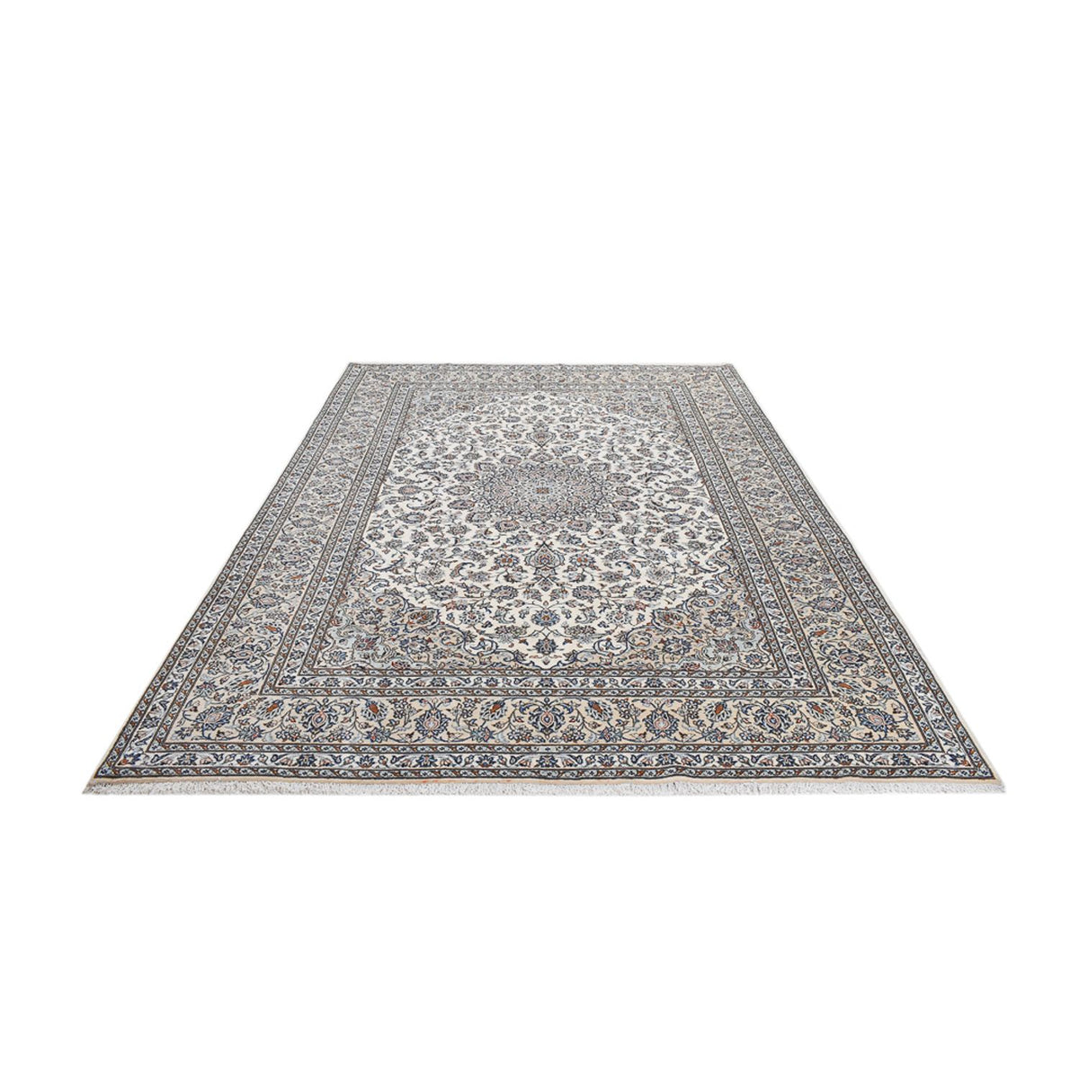 Tapis persan - Keshan - Royal - 362 x 245 cm - gris