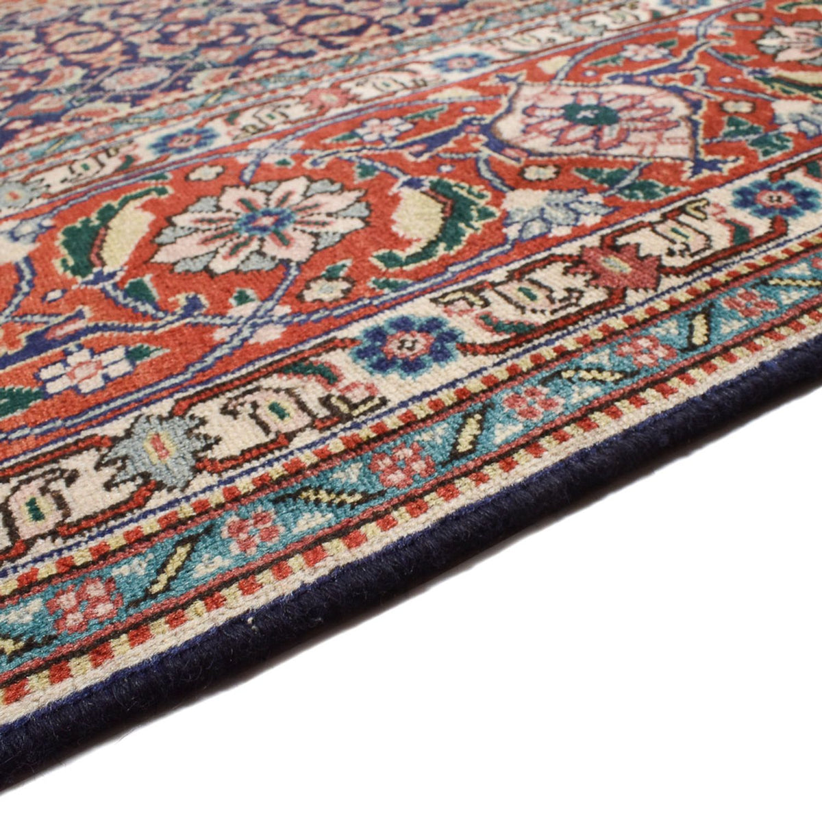 Tapis persan - Tabriz - Royal - 303 x 199 cm - rouge foncé