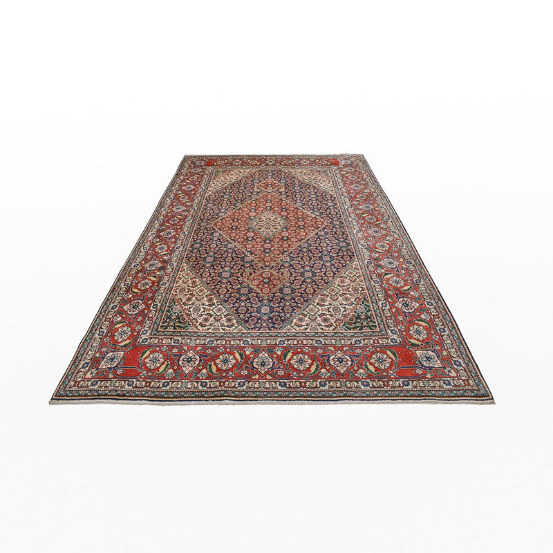 Tapis persan - Tabriz - Royal - 303 x 199 cm - rouge foncé