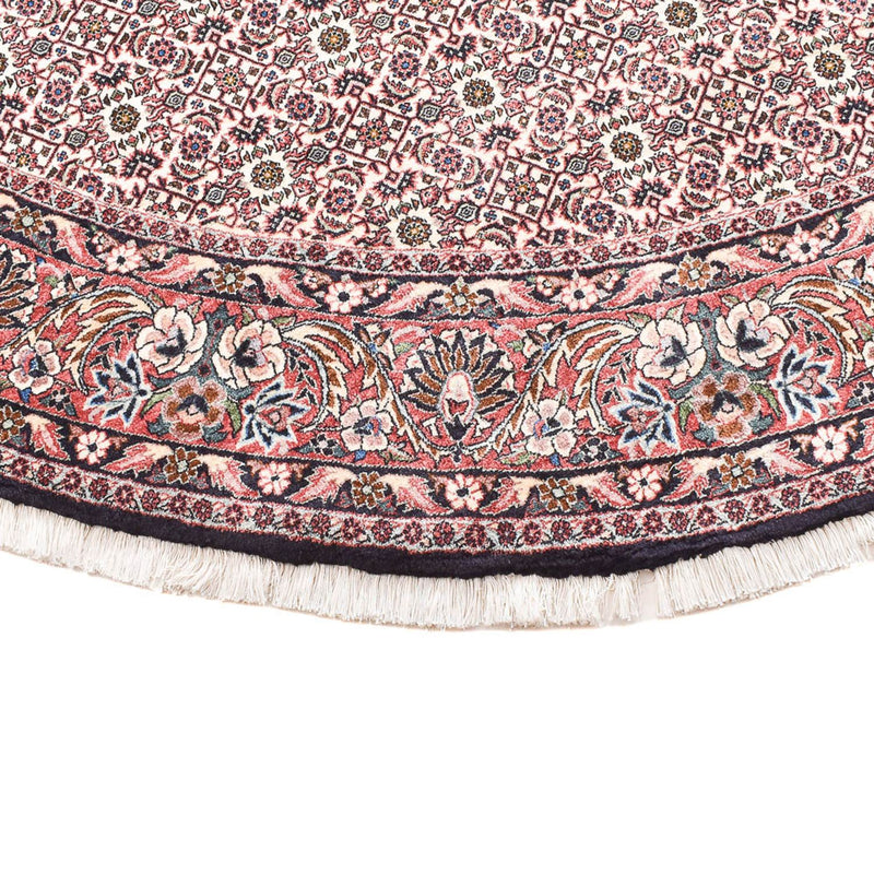 Tapis persan - Bidjar ronde  - 250 x 250 cm - gris clair