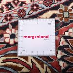 Tapis persan - Bidjar ronde  - 250 x 250 cm - gris clair