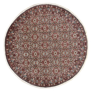 Tapis persan - Bidjar ronde  - 250 x 250 cm - rouille