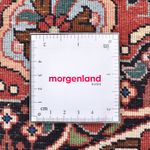 Tapis persan - Bidjar ronde  - 300 x 300 cm - rouge clair