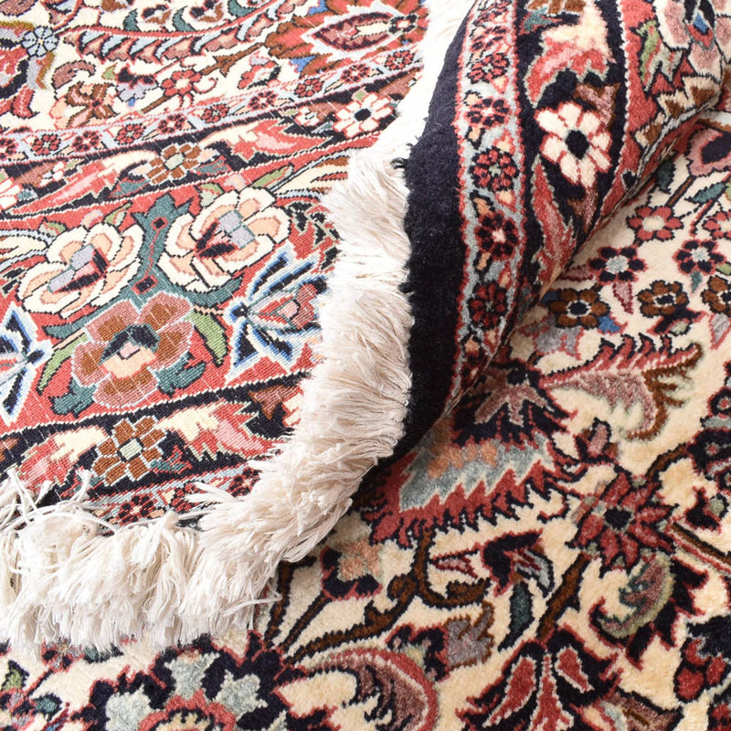 Tapis persan - Bidjar ronde  - 250 x 250 cm - rouille