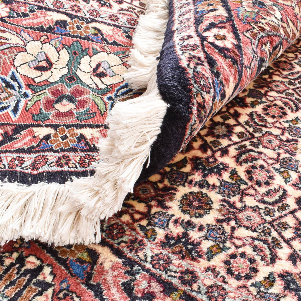 Tapis persan - Bidjar ronde  - 250 x 250 cm - rouille