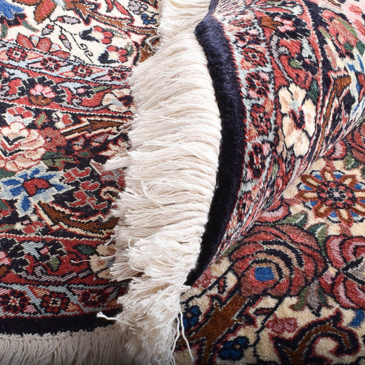 Tapis persan - Bidjar ronde  - 250 x 250 cm - rouille