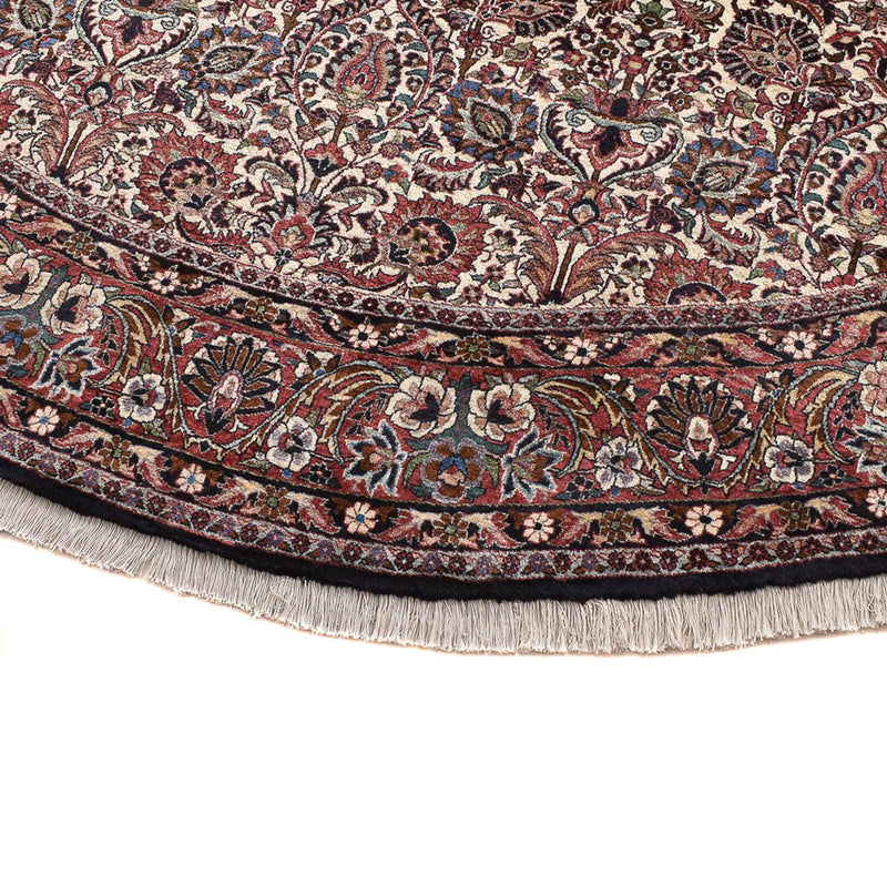 Tapis persan - Bidjar ronde  - 250 x 250 cm - rouille