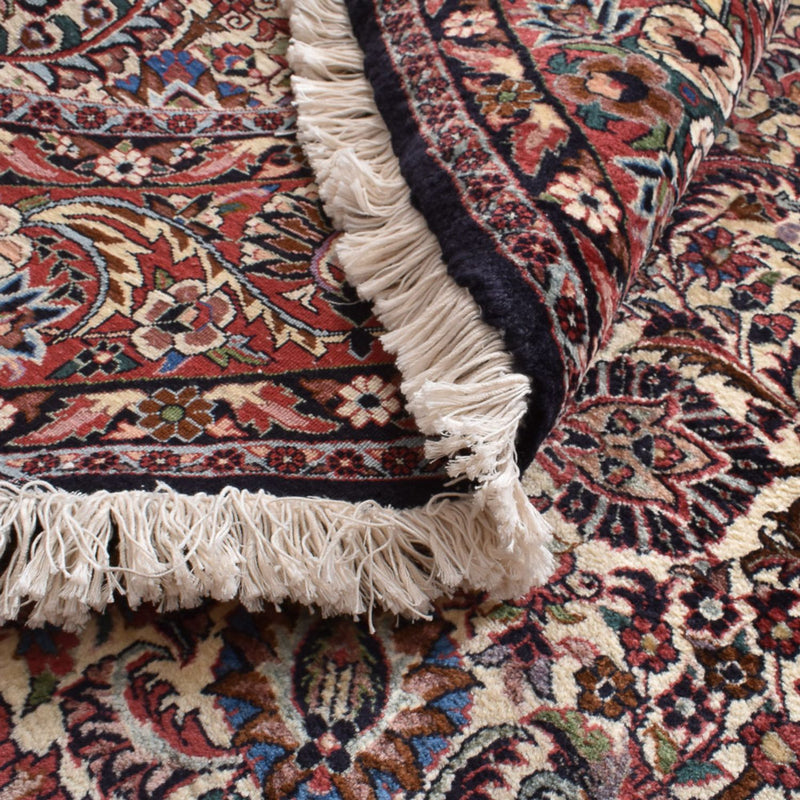 Tapis persan - Bidjar ronde  - 250 x 250 cm - rouille