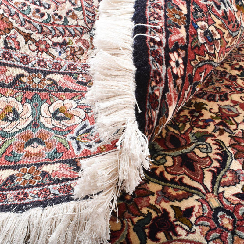 Tapis persan - Bidjar ronde  - 250 x 250 cm - rouille