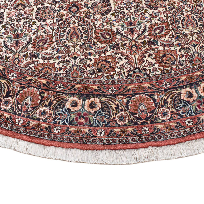 Tapis persan - Bidjar ronde  - 250 x 250 cm - rouille