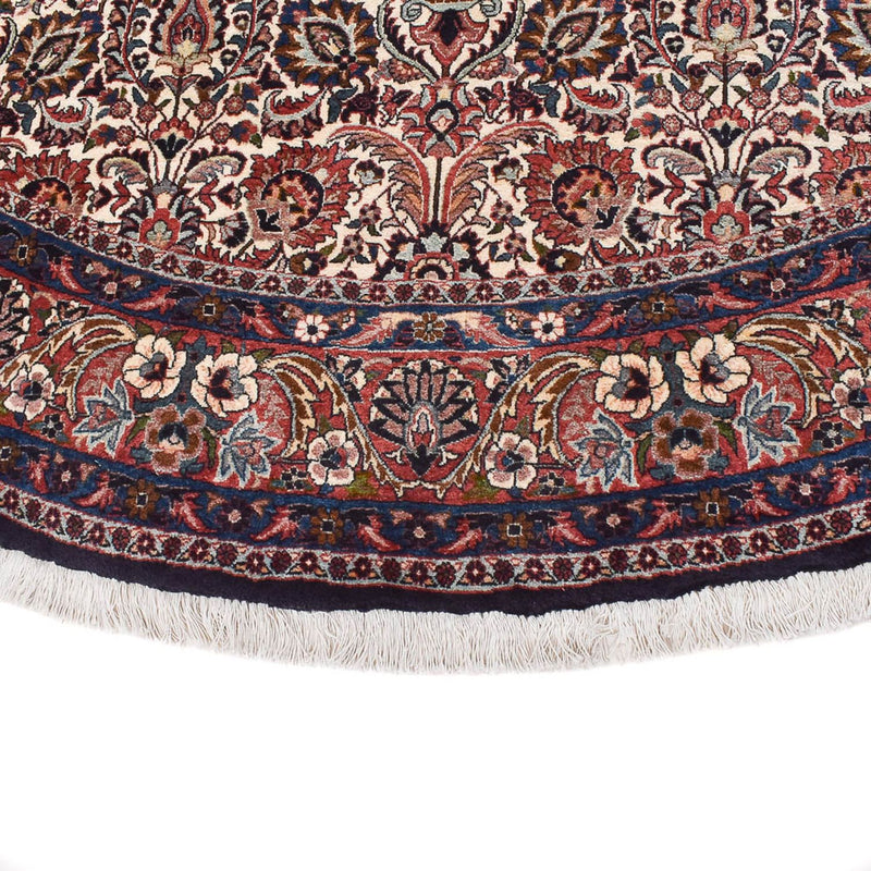 Tapis persan - Bidjar ronde  - 250 x 250 cm - rouille