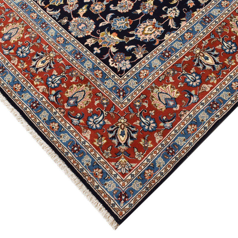 Tapis persan - Classique - 296 x 193 cm - bleu foncé