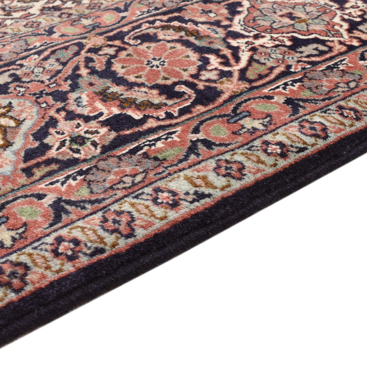 Tapis persan - Bidjar - 243 x 210 cm - marron clair