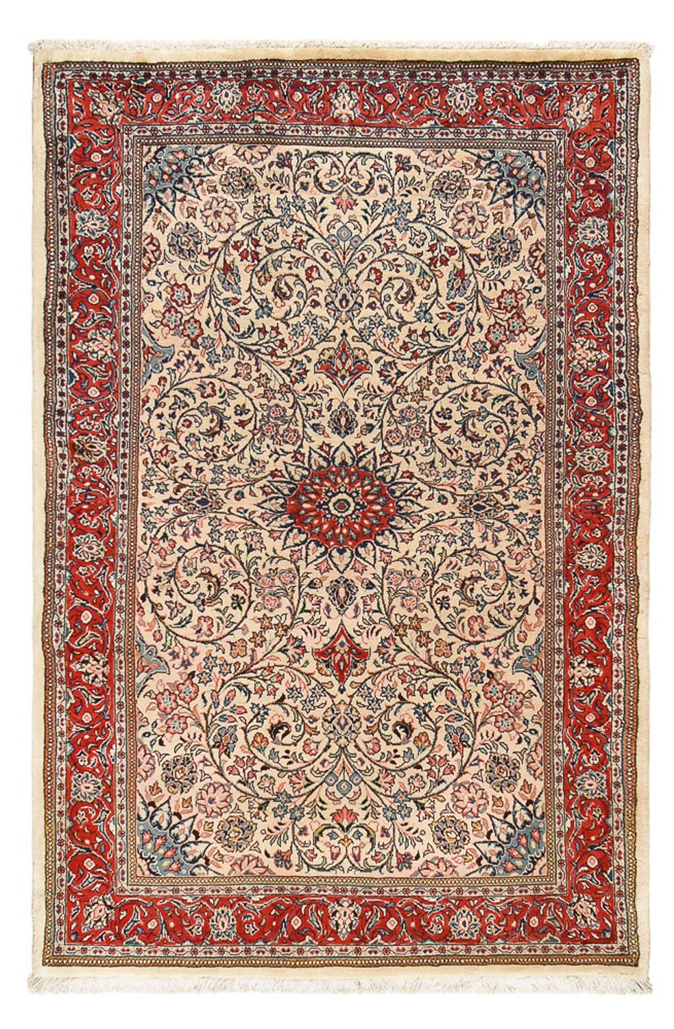 Tapis persan - Classique - 205 x 132 cm - beige