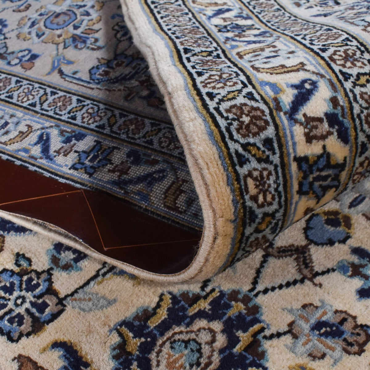 Tapis persan - Keshan - Royal - 351 x 250 cm - gris