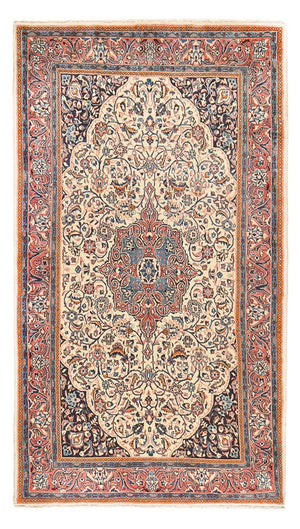 Tapis de couloir Tapis persan - Nomadic - 226 x 129 cm - beige clair