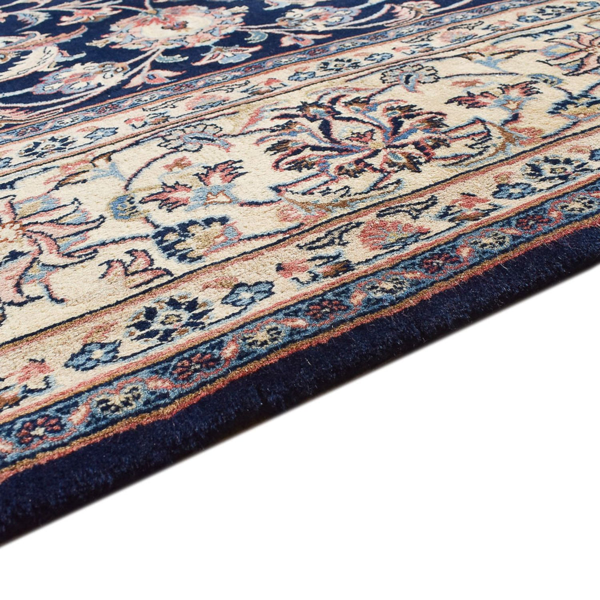 Tapis persan - Classique - 352 x 246 cm - bleu foncé