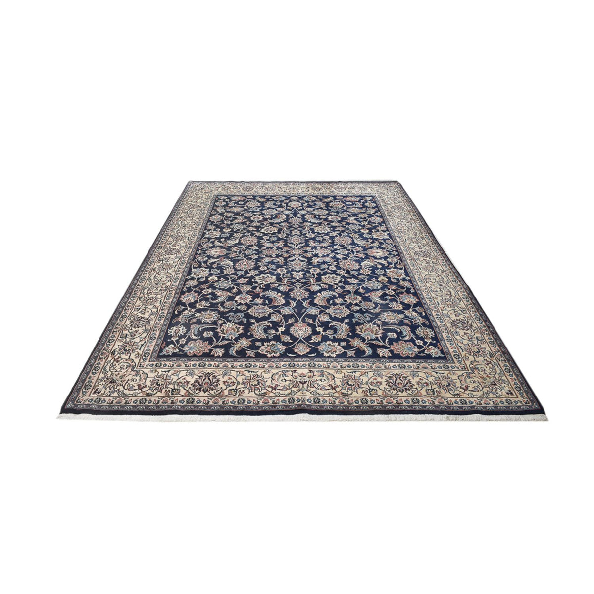 Tapis persan - Classique - 352 x 246 cm - bleu foncé