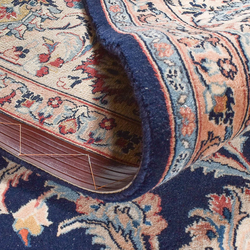 Tapis persan - Classique - 355 x 247 cm - bleu foncé