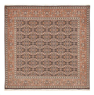 Tapis persan - Tabriz - Royal carré  - 203 x 202 cm - rouille