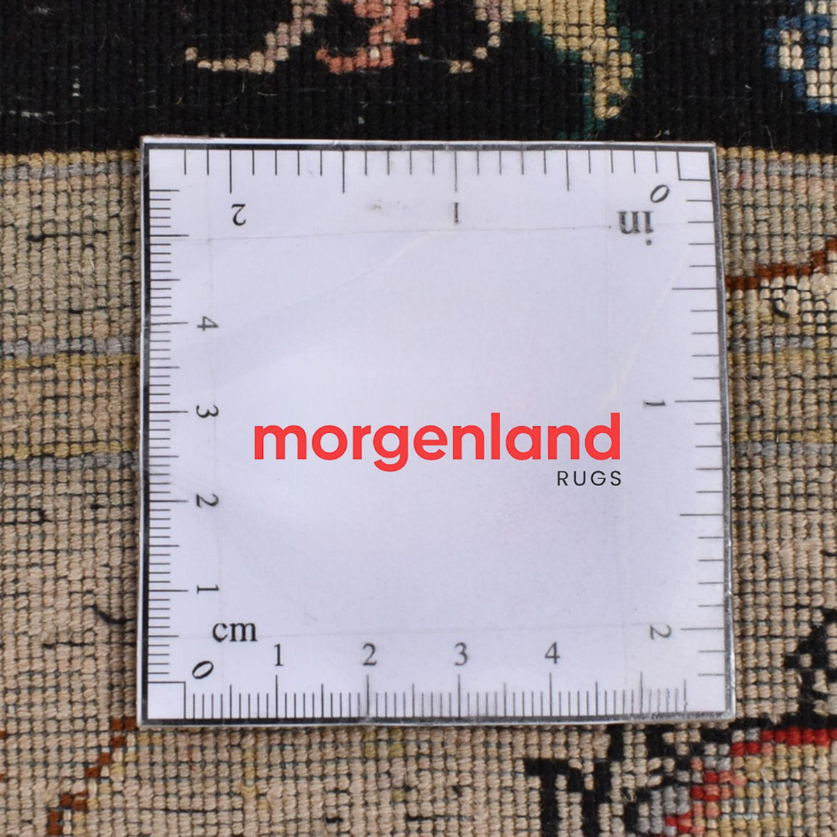 Tapis de couloir Tapis persan - Tabriz - Royal - 204 x 100 cm - bleu foncé