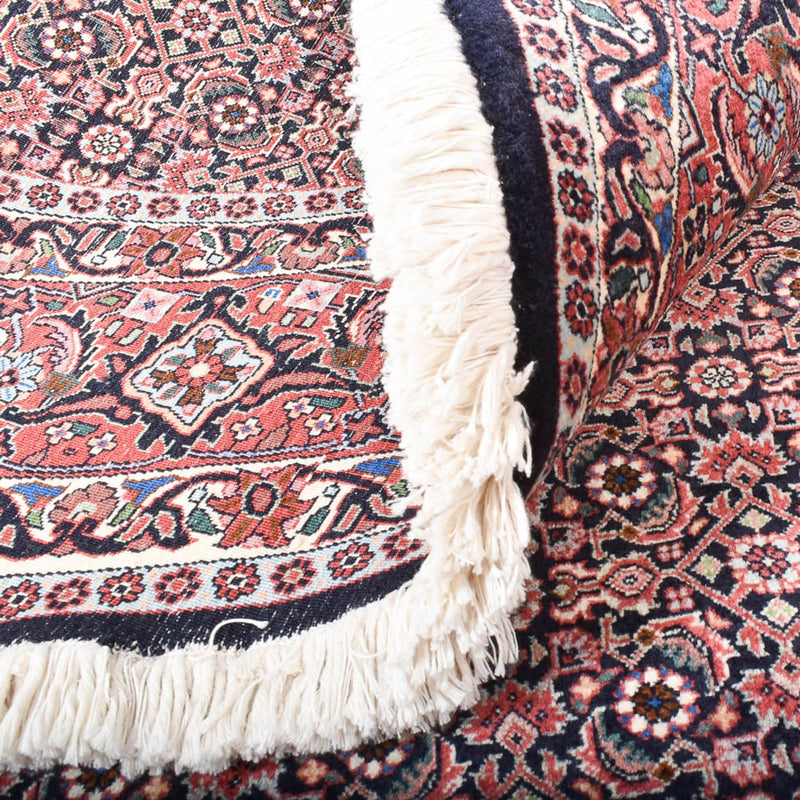 Tapis persan - Bidjar ronde  - 255 x 255 cm - rouille